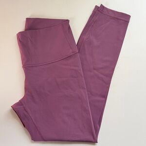 Lululemon High-Rise Active Leggings in Mauve 6